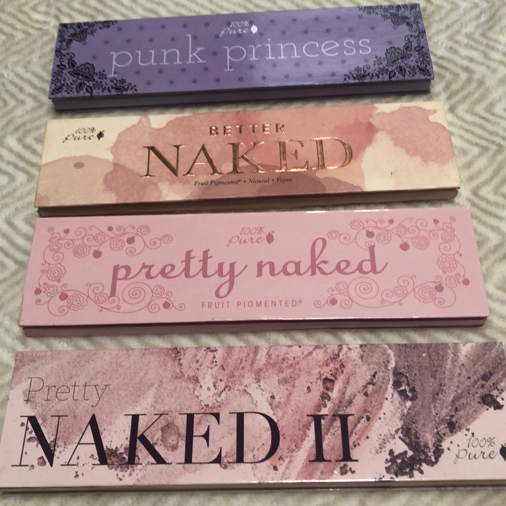 100% Pure eyeshadow palette collection $10 each
